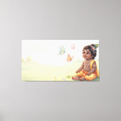 Bal Krishna Canvas Afdruk (Voorkant)