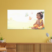 Bal Krishna Canvas Afdruk (Insitu (Woonkamer))