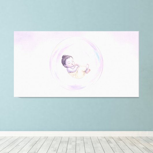 Bal Krishna Canvas Afdruk (Insitu (Houten vloer))
