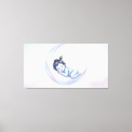 Bal Krishna Canvas Afdruk