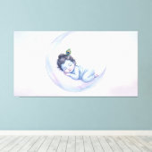 Bal Krishna Canvas Afdruk (Insitu (Houten vloer))