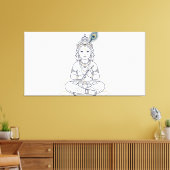 Bal Krishna Canvas Afdruk (Insitu (Woonkamer))