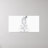 Bal Krishna Canvas Afdruk (Voorkant)