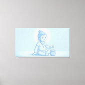 Bal Krishna Canvas Afdruk (Voorkant)