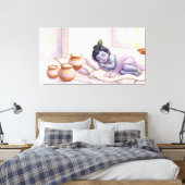 Bal Krishna Canvas Afdruk (Insitu (Slaapkamer))