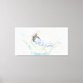 Bal Krishna Canvas Afdruk