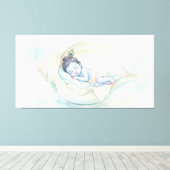 Bal Krishna Canvas Afdruk (Insitu (Houten vloer))