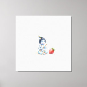 Bal Krishna Canvas Afdruk