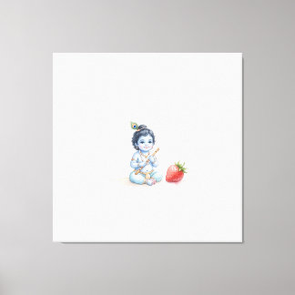 Bal Krishna Canvas Afdruk