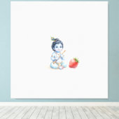 Bal Krishna Canvas Afdruk (Insitu (Houten vloer))