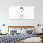 Bal Krishna Canvas Afdruk (Insitu (Slaapkamer))