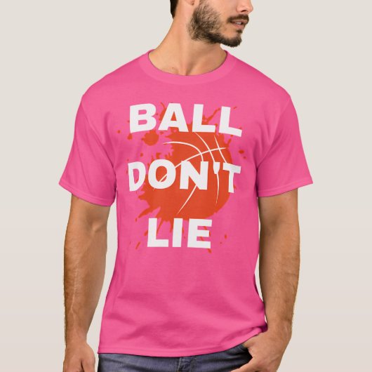 Bal liegt niet t-shirt (Voorkant)