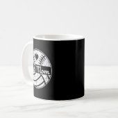 Bal Moeder Half Baseball Softbal Half Volleybal Koffiemok (Voorkant links)