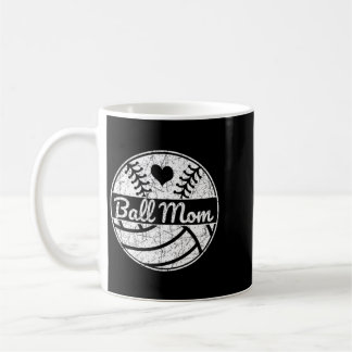 Bal Moeder Half Baseball Softbal Half Volleybal Koffiemok