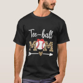 Bal Moeder Moederdag Bal Moeder Luipaard Bal T-shirt (Voorkant)