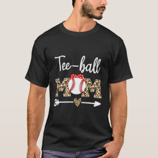 Bal Moeder Moederdag Bal Moeder Luipaard Bal T-shirt