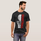 Bal Net Basketbal Kleding - Graphic Basketball T-shirt (Voorkant volledig)