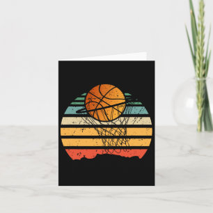 Bal op Basket Basketbal  Sport Speler COA Kaart