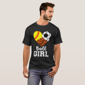 Bal Softbal Voetbal Basketbal T-shirt (Voorkant volledig)