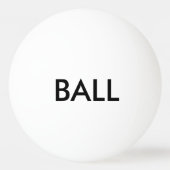 BAL - verklaar het Duidelijke - plus de Lezing van Pingpongbal (Voorkant)