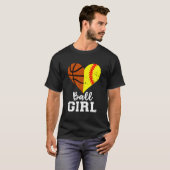 Bal Zachte Softbal Basketbal T-shirt (Voorkant volledig)