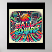 Bal zo hard poster (Voorkant)