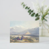 Bala Hissar en de stad Kabul met de Britse blik Briefkaart (Staand voorkant)