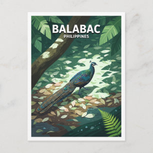 Balabac Eiland Binnenland Filipijnen Reizen Briefkaart