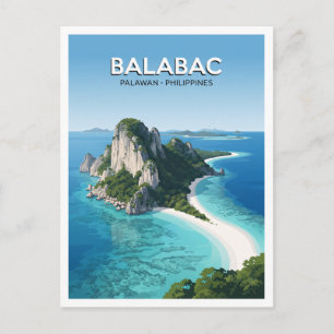 Balabac-eilanden Filipijnen Briefkaart