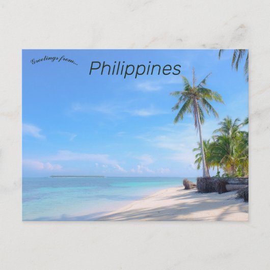 Balabac Palawan Filipijnen Briefkaart (Voorkant)