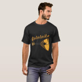 Balalaika-instrument muzikant in Rusland T-shirt (Voorkant volledig)