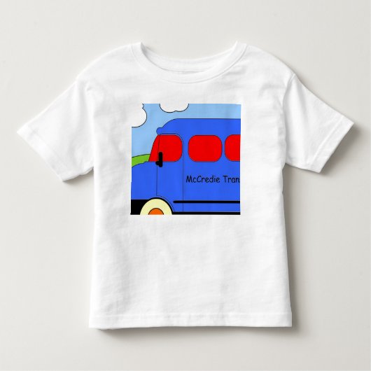 Balamory Bus Afbeelding Kinder Shirts (Voorkant)