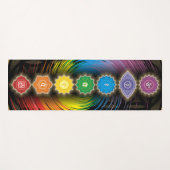 Balance chakra Yoga Mat (Voorkant (horizontaal))