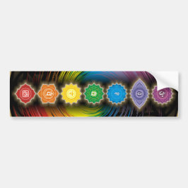 Balance chakra Yoga Mat Bumpersticker