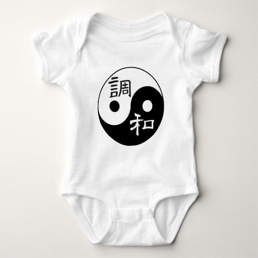 Balance & Harmony Yin yang Romper (Voorkant)