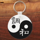 Balance & Harmony Yin yang Sleutelhanger (Voorkant)