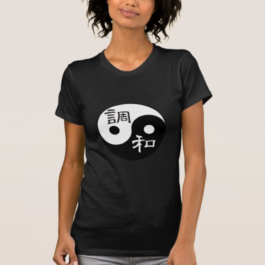 Balance & Harmony Yin yang T-shirt (Voorkant)