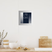 "Balance" Ingelijste Wall Art Poster | Minimalisti (Keuken)