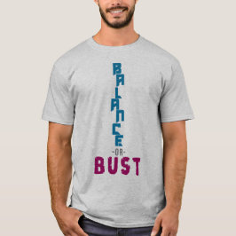 Balance of Bust Shirt voor Accountants en CPA's