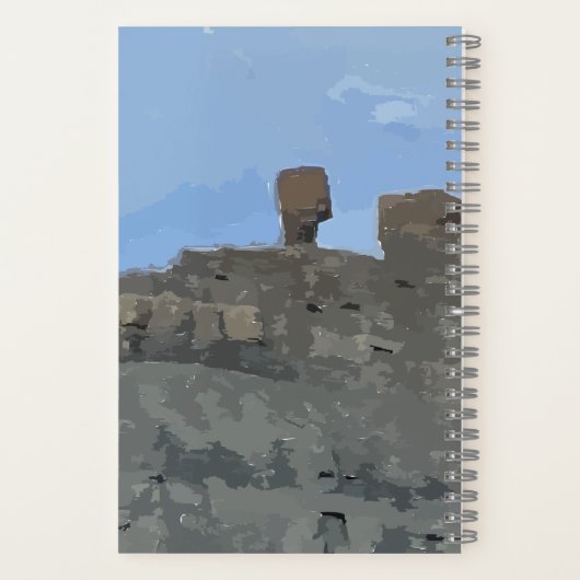 Balance Rock Planner Notitieboek (Achterkant)