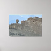 Balance Rock Stretted Canvas afdrukken (Voorkant)