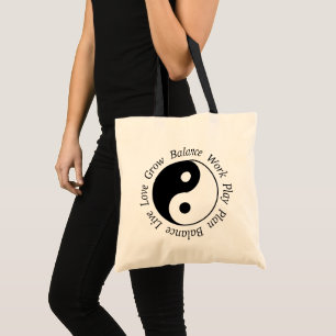 Balance Yin Yang Canvas tas