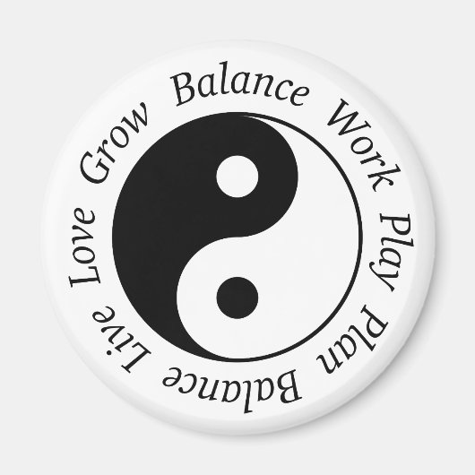 Balance Yin Yang Magnet (Voorkant)