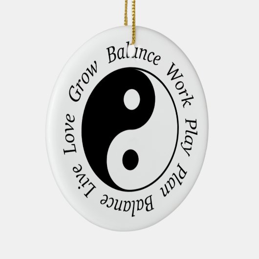 Balance Yin Yang Ornament (Rechts)