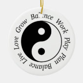 Balance Yin Yang Ornament (Voorkant)