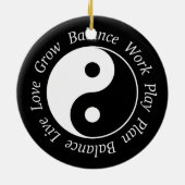 Balance Yin Yang Ornament (Achterkant)