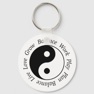 Balance Yin Yang Sleutelhanger