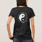 Balance Yin Yang Symbool T-shirt (Achterkant)