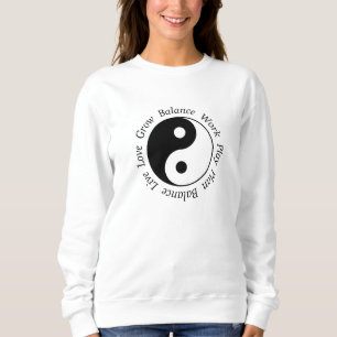 Balance Yin Yang Symbool Trui