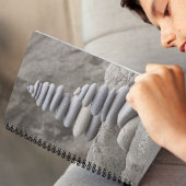 Balanced Beach Pebbles Rock Cairns Notitieboek